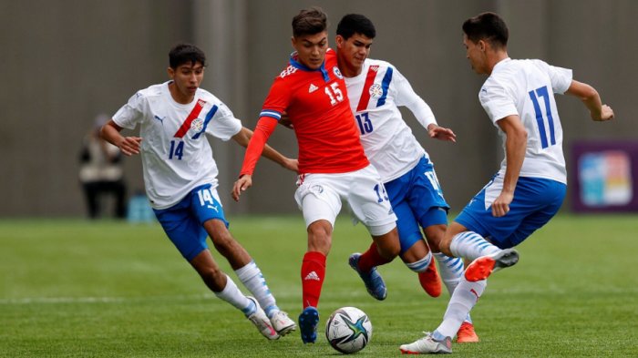 La Roja Sub 20 derrotó por la cuenta mínima a Paraguay con un verdadero golazo