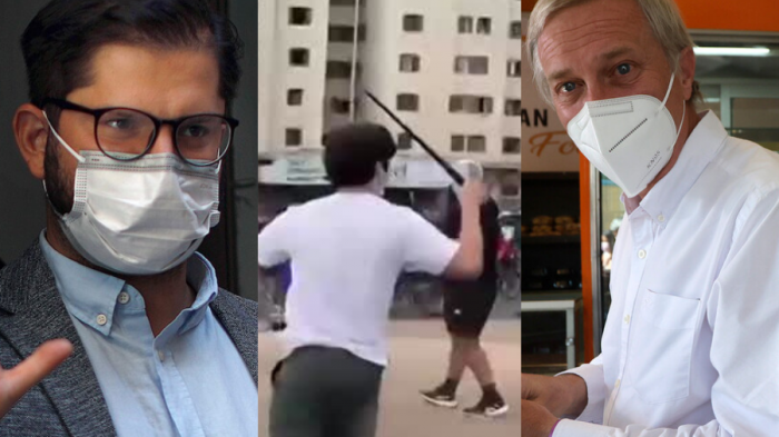 Condena a la violencia y una petición: Las reacciones de Kast y Boric por enfrentamiento de sus adherentes