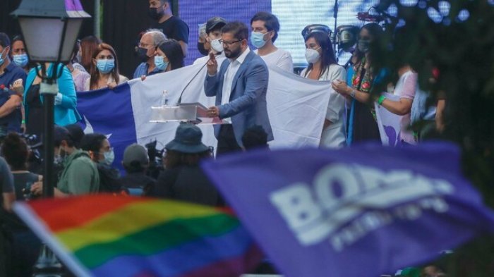 Gabriel Boric en su cierre de campaña: Aseguró defensa a los trabajadores, la CC y a la seguridad del país