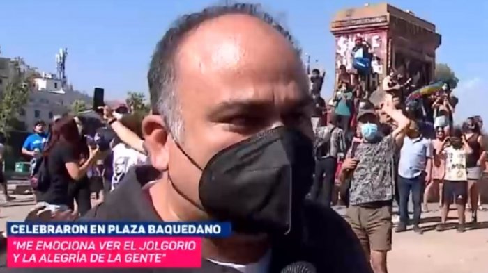 Las lágrimas de manifestante por muerte de Lucía: 