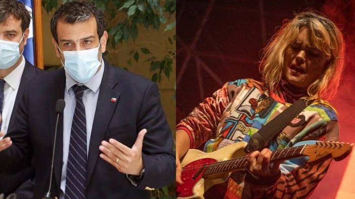 Ministro Delgado comparó canción de Camila Moreno con actos delictuales: 