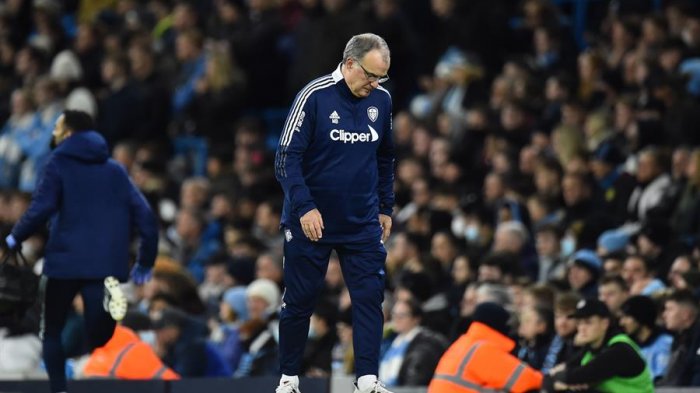 Bielsa complicado en la Premier: Leeds cae ante el Arsenal y se acerca a zona de descenso
