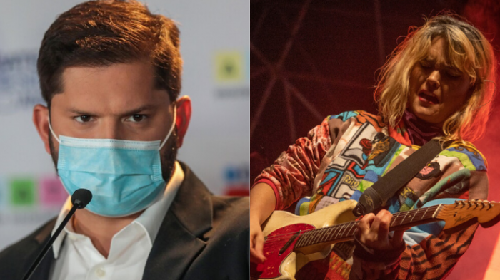Gabriel Boric y canción de Camila Moreno: 