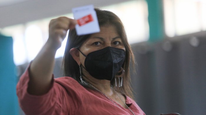 Elisa Loncon tras votar en segunda vuelta: “Es fundamental tener el respaldo de quien sea electo presidente”