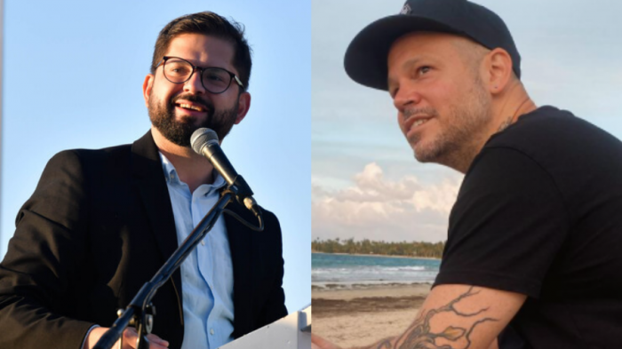 Residente compartió foto junto a Gabriel Boric para felicitarlo: 