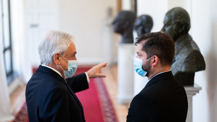 Tras reunión en La Moneda: Este fue el menú que compartieron Gabriel Boric y Sebastián Piñera en el almuerzo