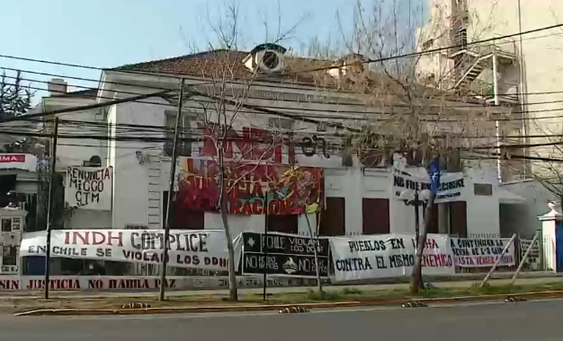 Tras cinco meses de toma la ACES anunció que ocupación de la sede central del INDH será indefinida