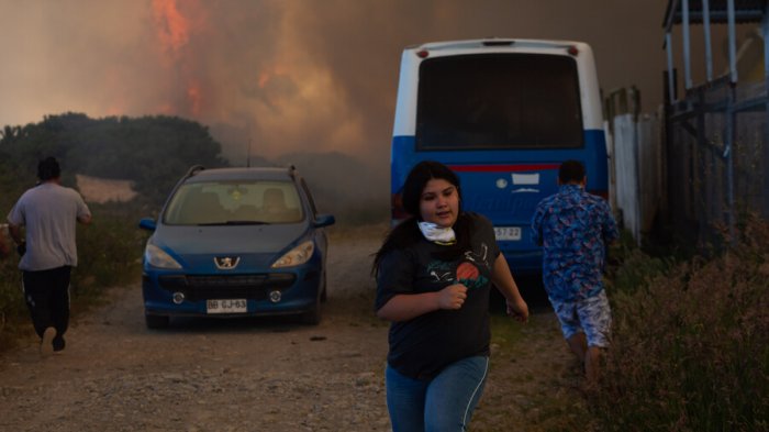 Declaran alerta Roja en Lumaco y Carahue: Se registran 179 incendios activos en el país