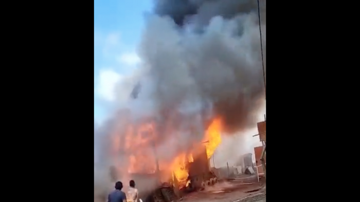 Incendio en campamento de Antofagasta dejó a 16 personas damnificadas