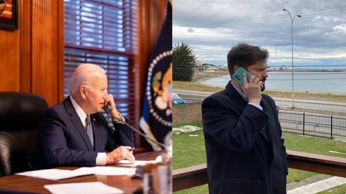 Biden llamó por teléfono a Boric y calificó las elecciones en Chile como un 