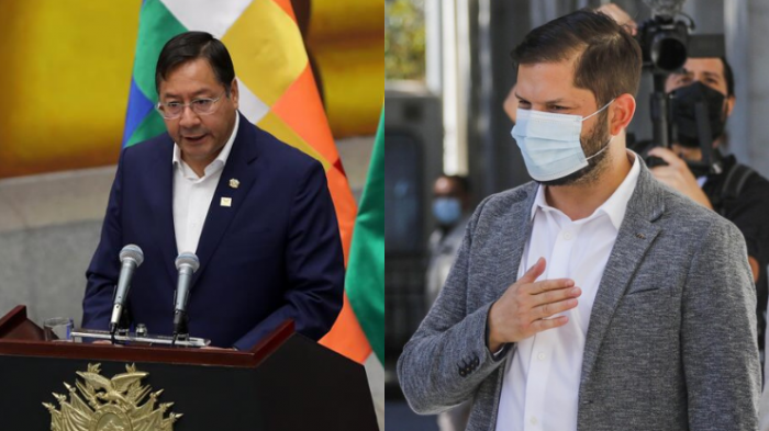 Pdte. de Bolivia habló con Gabriel Boric y coinciden en “profundizar una agenda bilateral”