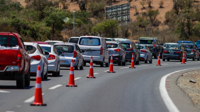 Balance de Año Nuevo: Carabineros reportó 622 accidentes de tránsito y 25 muertos
