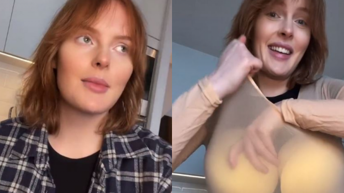 Modelo denunció que marcas de talla grande la obligaron a utilizar traje con relleno