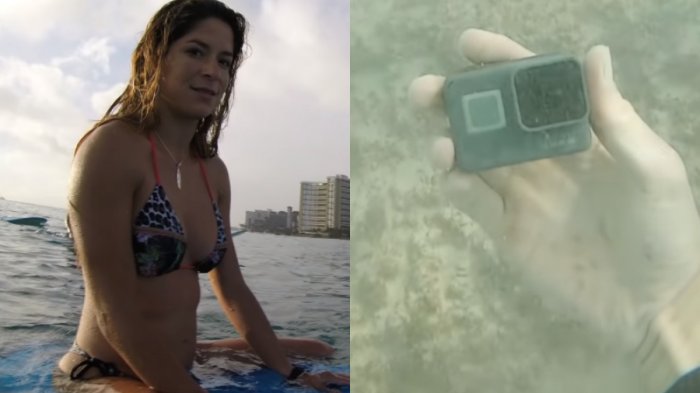 Joven logró encontrar a chilena que perdió su GoPro en el mar de Hawái tras años de búsqueda