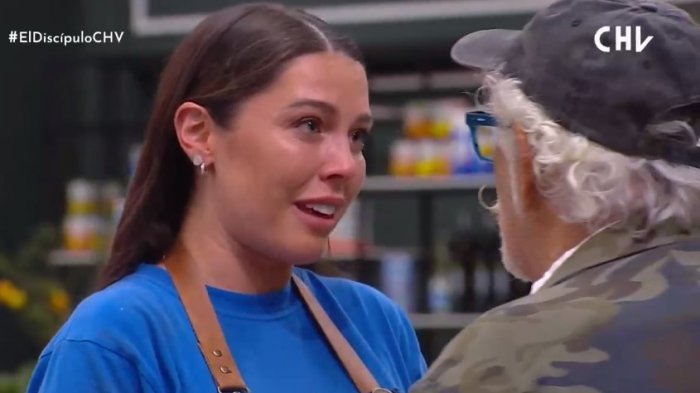 Entre lágrimas: Daniela Aránguiz le pidió perdón al chef Ennio Carota por abandonar su equipo
