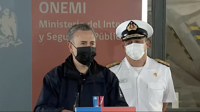 Onemi reiteró llamado a evacuar zonas de playa: 