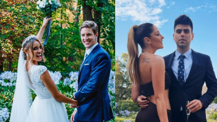 Las imágenes que Kel Calderón compartió del matrimonio de Trinidad de la Noi: 