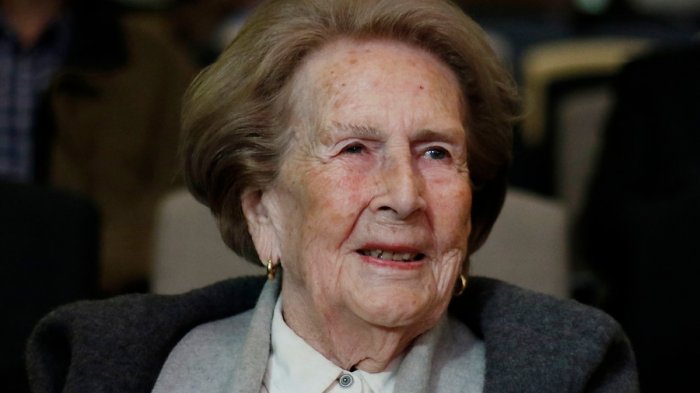 Leonor Oyarzún, ex Primera Dama y viuda de Patricio Aylwin, murió este viernes a los 102 años