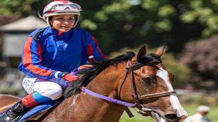 Club Hípico: La brutal caída de la jocketta Lesly González que la dejó con un TEC abierto