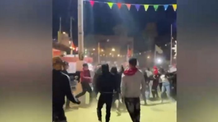 Brutal pelea en parque de diversiones: Acusan falta de seguridad