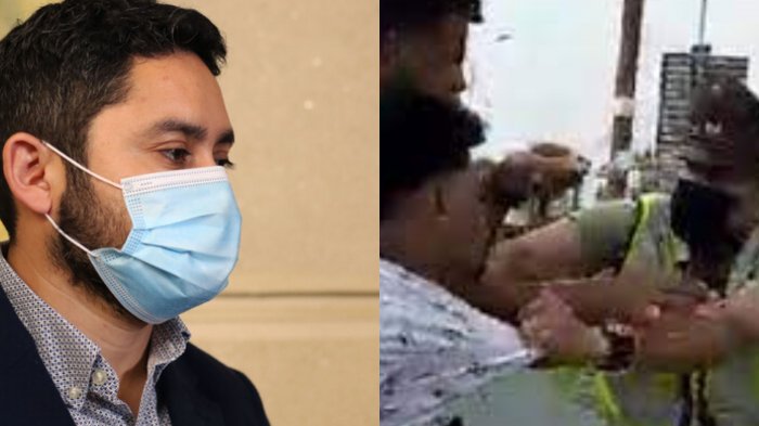 Gobernador de Tarapacá por hechos en Iquique: 