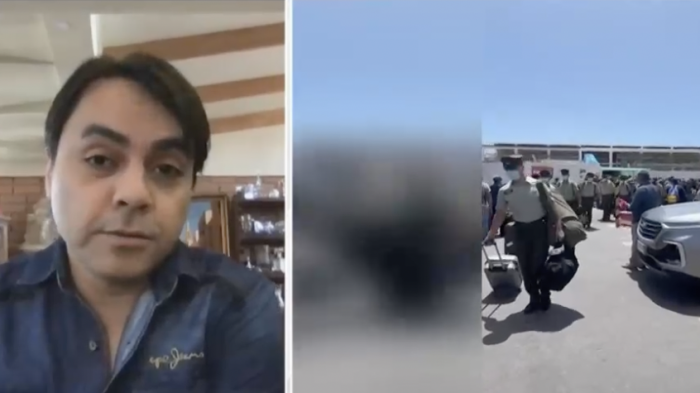 Gobernador de Arica y crisis migratoria: 