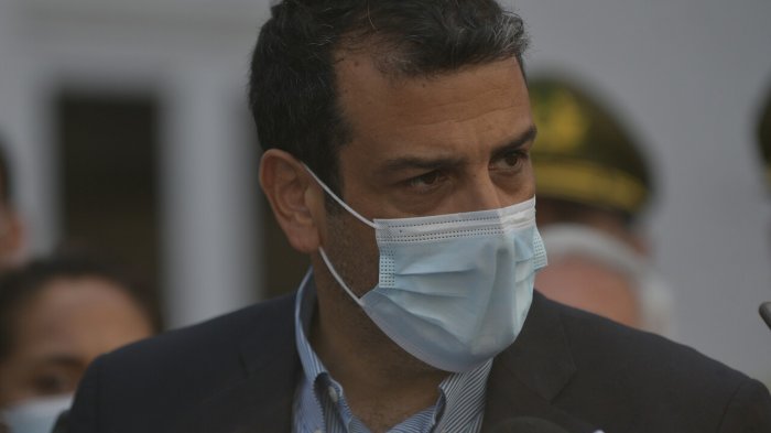 Ministro Delgado en Antofagasta: 