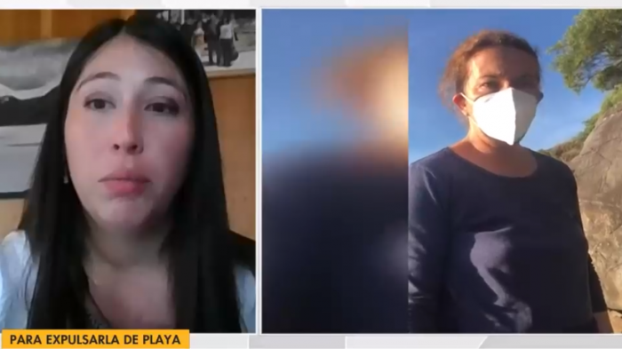 Habla joven que enfrentó a mujer en playa de Puerto Montt: 