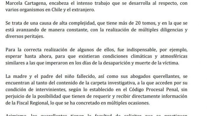 Un año del caso Tomás: ¿En qué está la investigación para hallar a los responsables de su muerte?