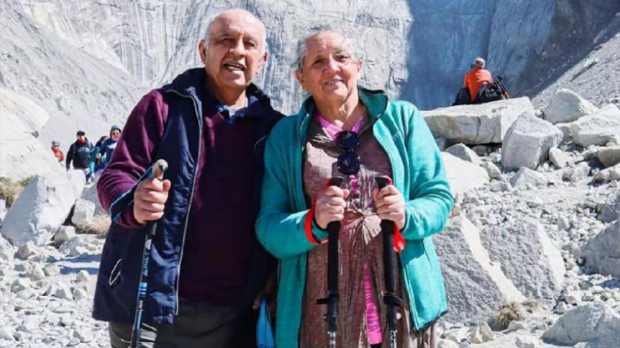 Pareja de adultos mayores llegó hasta base de las Torres del Paine: 