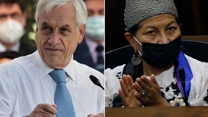 Pdte. Piñera manifiesta preocupación por la Convención y Loncon responde: 