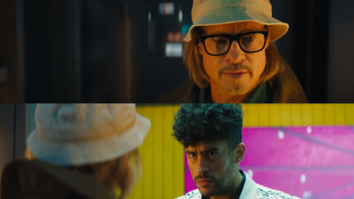 Brad Pitt versus Bad Bunny: Liberan el trailer oficial de la nueva película Bullet Train