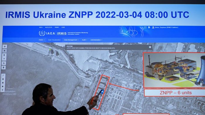 ONU asegura que no hubo escape radiactivo tras incendio en central nuclear ucraniana y acusan ataque ruso