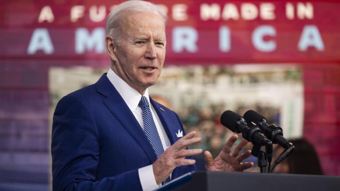 Joe Biden anunció que Estados Unidos dejará de comprar gas y petróleo a Rusia tras invasión a Ucrania