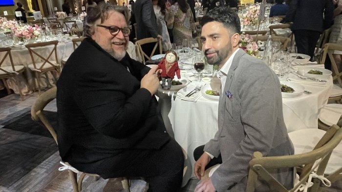 Premios Oscar 2022: Importantes figuras del cine internacional posaron con figura de Bestia