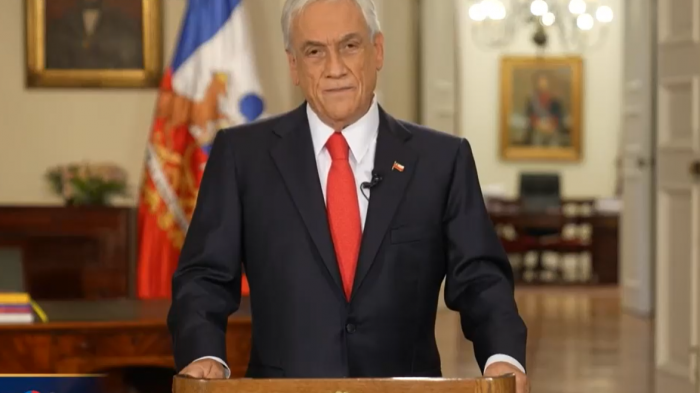 18-O, recesión económica y pandemia: Pdte. Piñera realiza último balance de gobierno y apunta a la CC