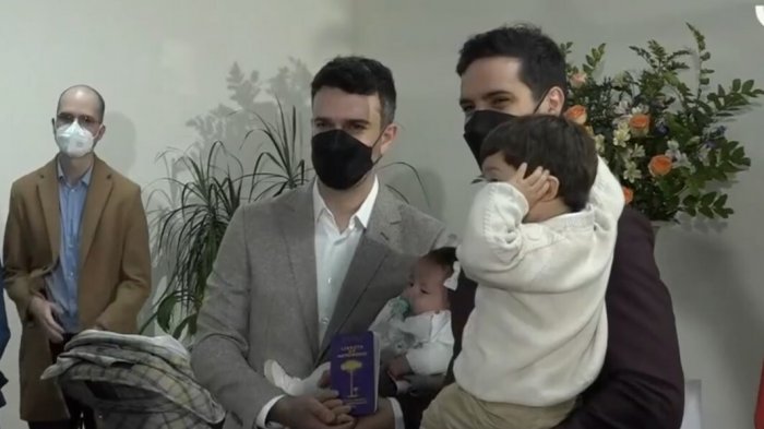 Histórico: Así fue la ceremonia del primer matrimonio igualitario en Chile