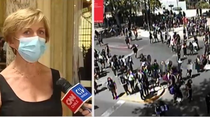 Alcaldesa Matthei anuncia denuncia contra grupo de estudiantes del Liceo Lastarria: Acusa amenazas de violación