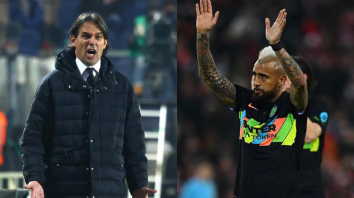 Prensa italiana asegura que técnico del Inter está furioso con Arturo Vidal tras dichos sobre su pelo