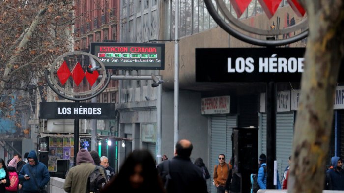 Delitos en barrio República: Metro de Santiago anuncia medidas de seguridad para estación Los Héroes