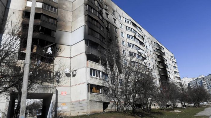 Casi mil edificios han sido destruidos por los bombardeos rusos en Járkov