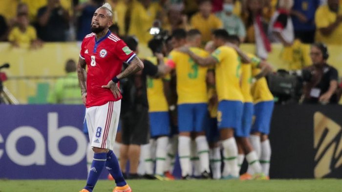Se aleja el sueño de Qatar: Chile es derrotado por 4-0 ante Brasil en Clasificatorias