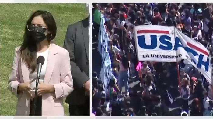 Ministra Vallejo por estudiante baleado en marcha: 