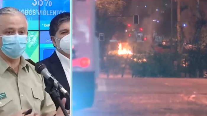 Día del Joven Combatiente: Cinco carabineros lesionados y 44 detenidos en la Región Metropolitana