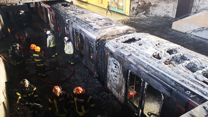 Tribunal declara culpable a acusado de quemar estación San Pablo en protestas por el estallido social