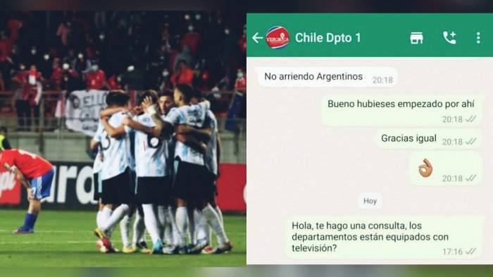 Chilena no quiso arrendar a turista 