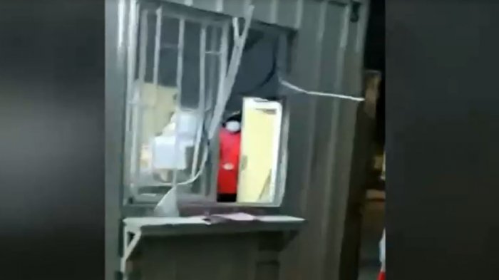 Con un lazo robaron caseta para pago de permiso de circulación: Amenazaron a funcionarios con pistolas