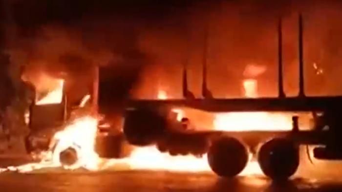 Dos atentados en Lumaco: Exigen liberación de tres personas formalizadas por incendio y Ley de Armas