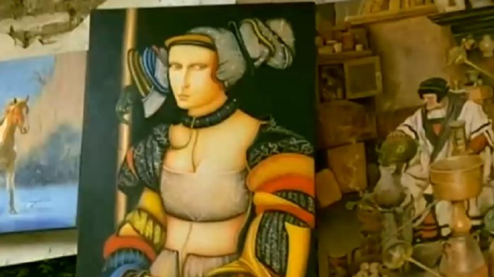 Vendidas en pleno persa Bio Bío: Copias de famosas pinturas en la mira