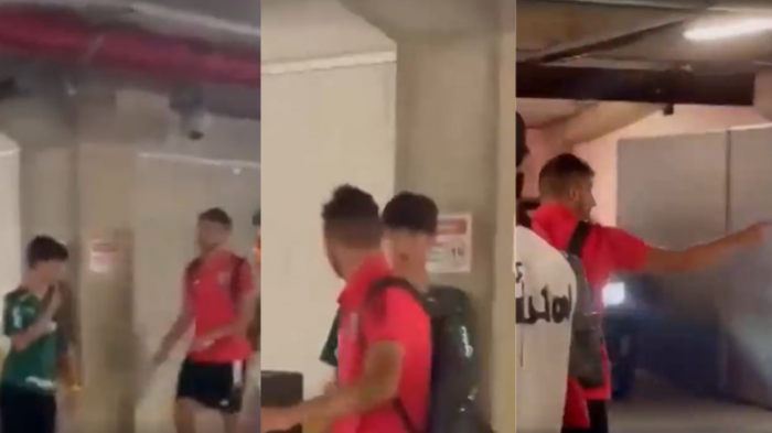 ¡Se picó! Delantero del San Pablo agredió a hincha rival tras ser goleado